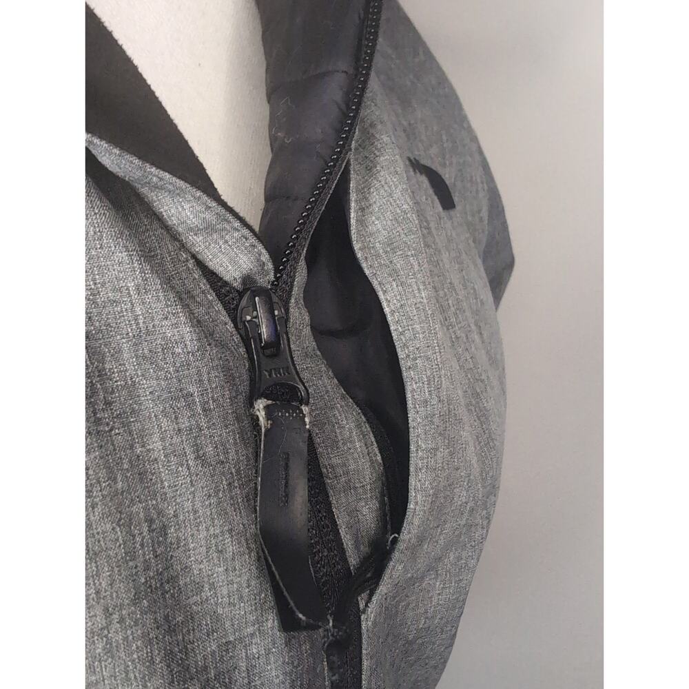 The North face women's gray black windwall med coat - Picture 2 of 10